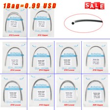 Sale Orthodontic Arch Wire Stainless Steel Round Use For Bracket Braces
