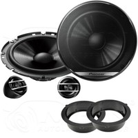 Pioneer Lautsprecher FüR Audi TT FV 8S Ab 2014 Front TüR Vorn 2-Wege 300W #Arel