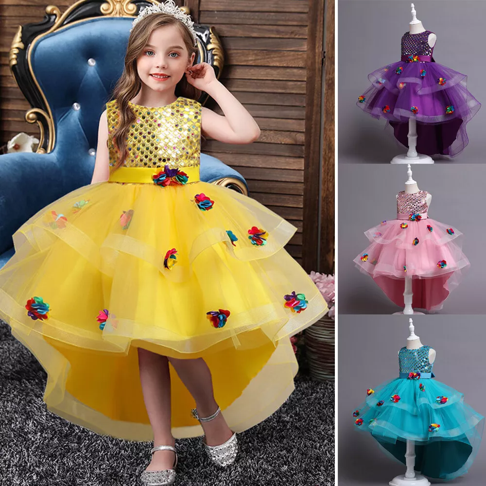 Gown Stitch Kids Party Wear Frock, Size: 24-38 at Rs 1299/piece in Surat |  ID: 23086369362