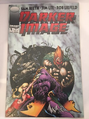 Darker Image #1 Sealed Image Comics 1993 (NM) W/ Bloodwulf Card B182