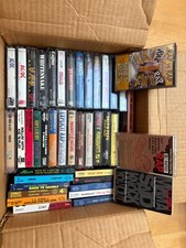 Box 4 of various cassette tapes