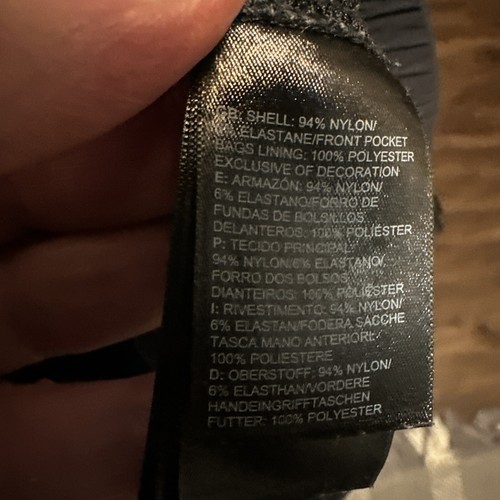 Pantalon The North Face femme taille 8 noir poche rangement poches nylon randonnée neuf sans étiquette - Photo 8/10