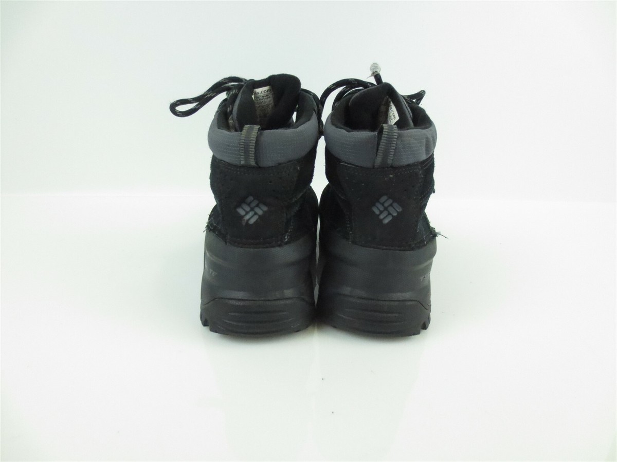 Columbia Snowblade Winter Boots Black Waterproof Lace Up BM1581
