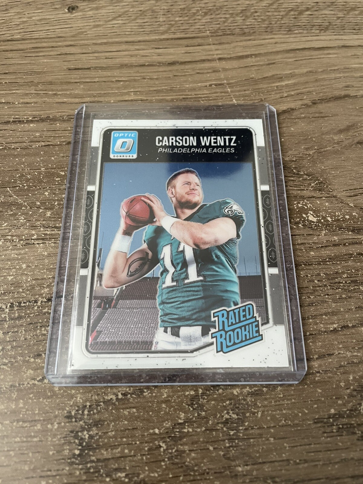 2016 Donruss Optic Carson Wentz Eagles Redskins Colts Rookie Card #156 RC