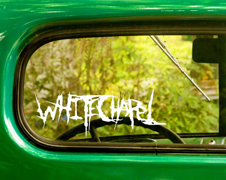 THE DECAL AND STICKER MAFIA 2 WHITECHAPEL BAND DECAL Bogo Stickers For Car Truck Window Bumper Laptop