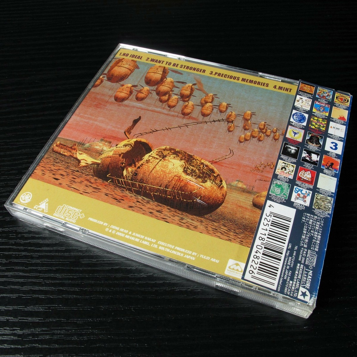 Ziong Head - The Great Man JAPAN CD W/OBI Japanese Punk MSRK4822