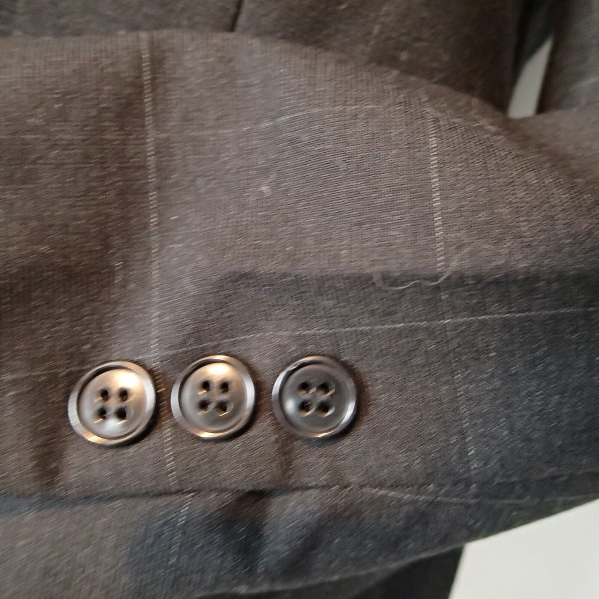 mani by giorgio armani SUIT JACKET BLAZER,41r,wool plaid