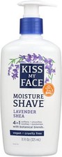 Kiss My Face 4 in 1 Moisture Shave Nourish Naturally with Lavender Shea 11 fl oz