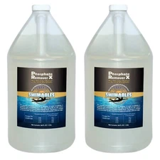 Phosphate Remover Concentrate 1 Gallon Commercial Grade for Pool/Spa (2 Pack)