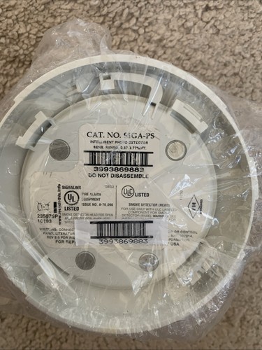 Edwards EST SIGA-PS Intelligent Photoelectric Smoke Detector