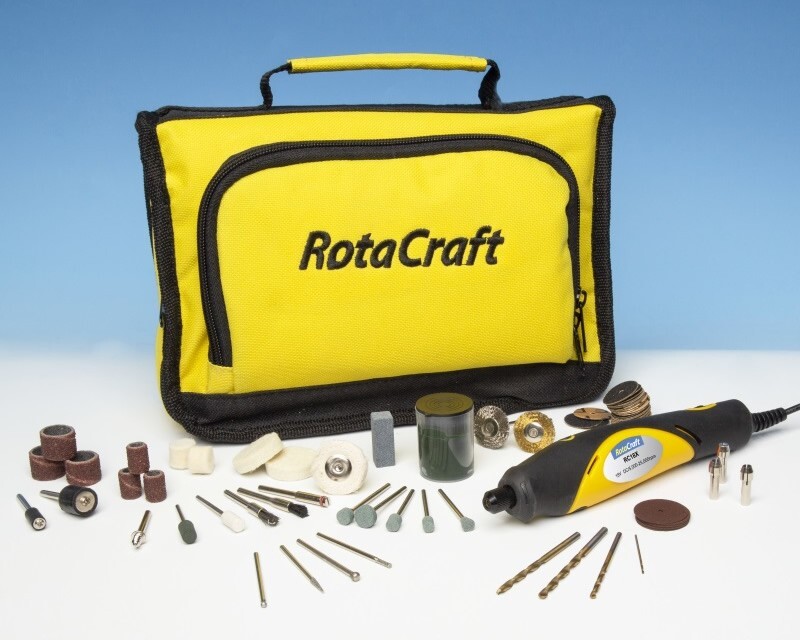 RotaCraft RC18X Variable Speed Mini Rotary Tool Kit RC18X-EUK modellismo