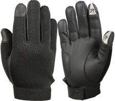 Black Touch Screen Neoprene Waterproof Duty Tactical Gloves