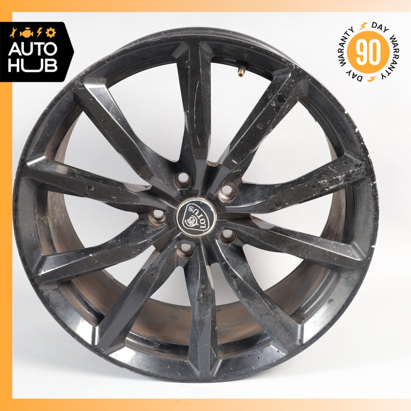 Lotus Evora S 8 x 19 19" Front Wheel Rim Black Y065K897G98055SL OEM