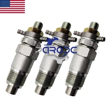 3x Fuel Injector for Kubota B6100D B6100E B6200D B6200HSTE B7100HST B7200D B8200