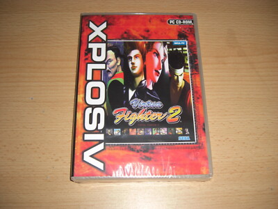 Virtua Fighter 2 Stück CD Rom XPL - NEU & VERSIEGELT - SCHNELLER VERSAND