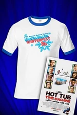 Winterfest 86 Spring Break RINGER Tee T-SHIRT Hot Tub Time Machine