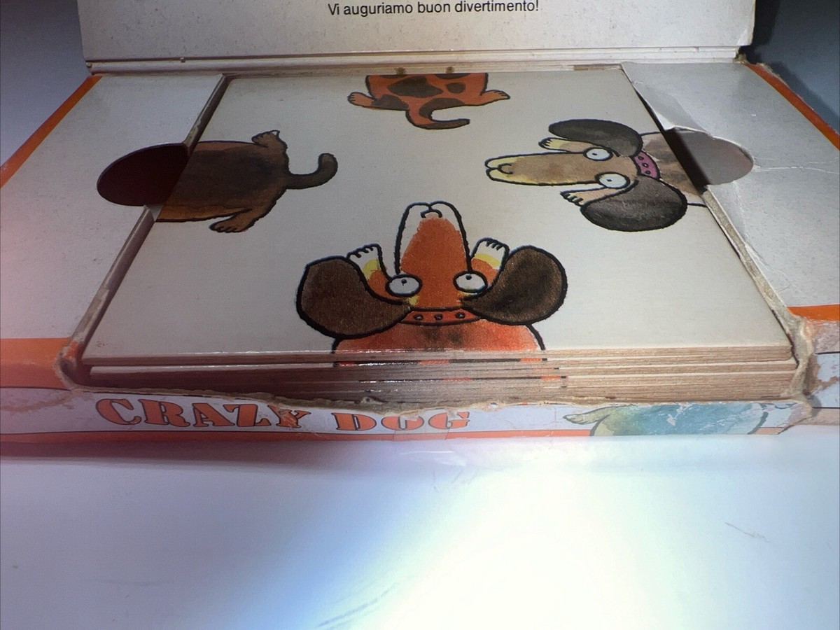 The Crazy Dog Game Vintage 1980 Artus Games Complete Puzzle | eBay