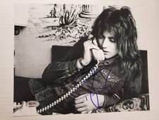 Roger Taylor Autograph 8x10 Photo Signed Authentic PSA COA Queen Drummer AUTO Tv