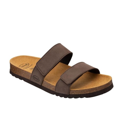 SCHOLL ciabatte infradito ZARINA perline BLU plantare BioPrint sughero e  gomma