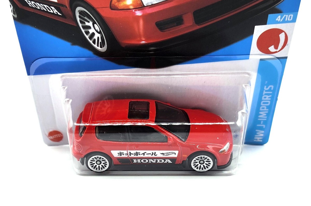 ホットウィール 92 HONDA CIVIC EG 10台 2024 Hot Wheels '92 Honda Civic EG (#4/10) J-Imports Lot of