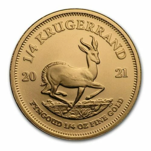 Pièces de monnaie d'Afrique en or, provenance Afrique du Sud
