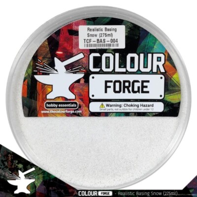 Realistic Basing Snow - Model Basing - Colour Forge