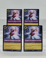 Disney Lorcana Legend of the Sword in the Stone 64/204 Floodborn C 4 Cards Set