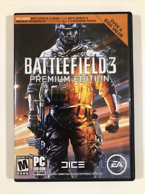 Battlefield 3: Premium Edition - Video Game ( PC, 2012 )