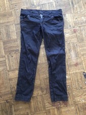 MISS SIXY DARK WASH, LOW RISE, BOOT CUT JEANS W30