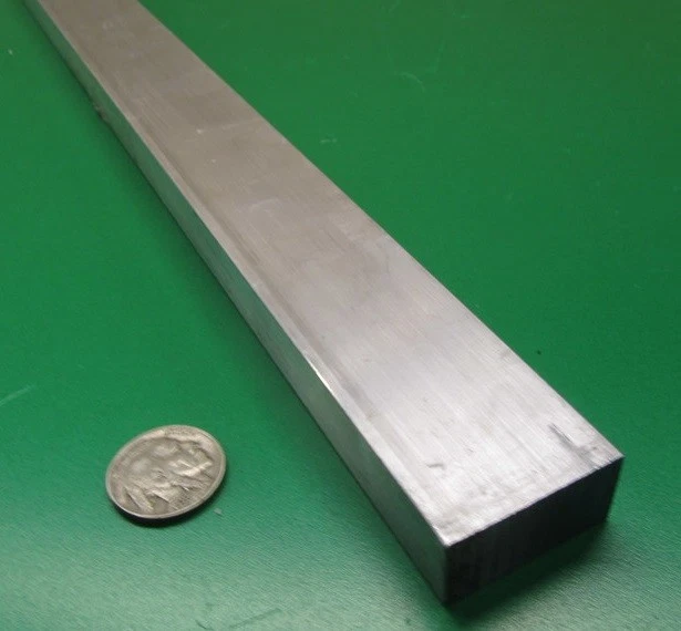 Barra de aluminio 2024 T351, 5/8" (.625") de grosor x 1 1/4" de ancho x 36" de largo Foto 4 de 4