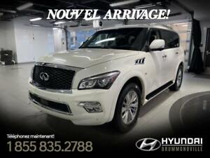 2016 Infiniti QX80 4WD + NAVI + TOIT + CUIR + CAMERA + WOW