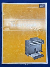 Original Lowrey Organ Theater Console / H25R-2 Owner's Manual