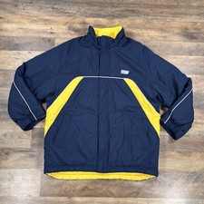 Nike Coat Boys XL Blue Fleece Lined Full Zip Outdoor Winter Snow