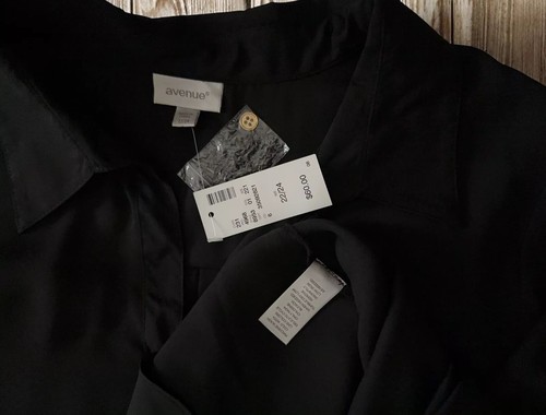 Avenue Women's Tunic Shirt Size 22/24 NWT (original $60) - Picture 6 of 9