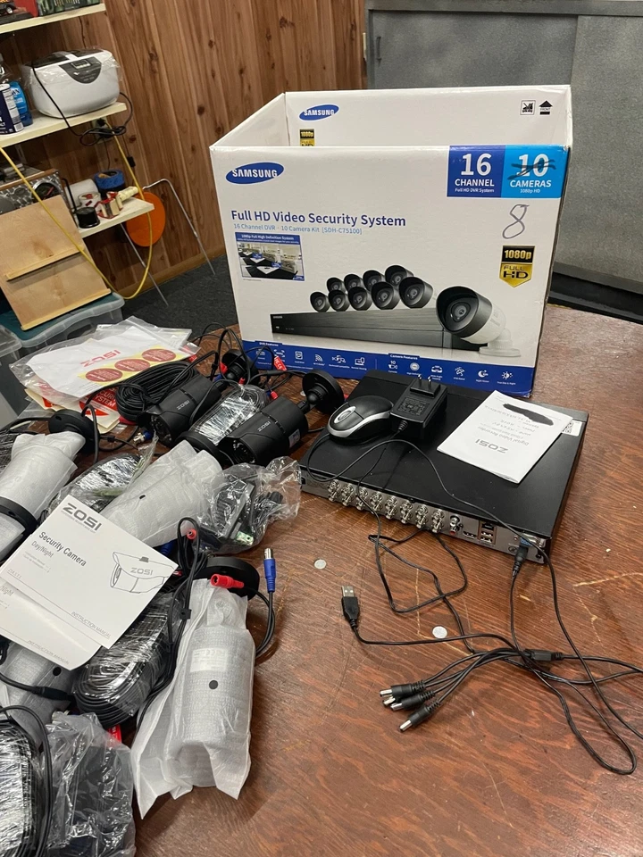 ZOSI 1AC-2612C-BS Wireless Outdoor Security Camera - Black - Image 2 of 2