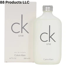 CK One by Calvin Klein EDT Spray  6.7 /6.8 floz – Unisex Fragrance, New in Box
