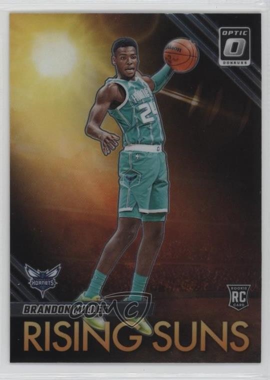 2023-24 Panini Donruss Optic Rising Suns Brandon Miller #4 16wc