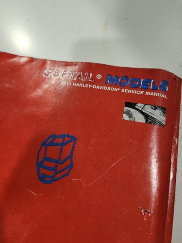 2011 Harley Davidson Softail Models Service Manual 99482-11A - Picture 8 of 9