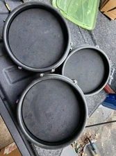 Pair of Alesis 8” Nitro Mesh Tom Drum Pad with Clamp DM7X