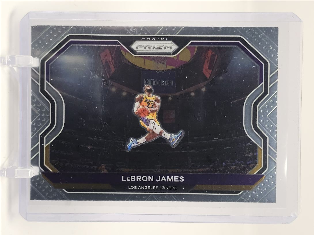 LEBRON JAMES 2020-21 PANINI PRIZM KOBE TRIBUTE LAKERS Q4125