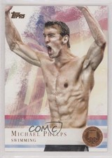 2012 Topps US Olympic Team and Olympic Hopefuls Bronze Michael Phelps #100 0z8z
