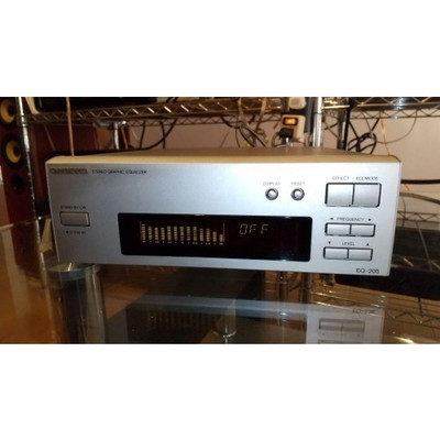 ONKYO EQ-205 Stereo Graphic Equalizer Maintenance Completed