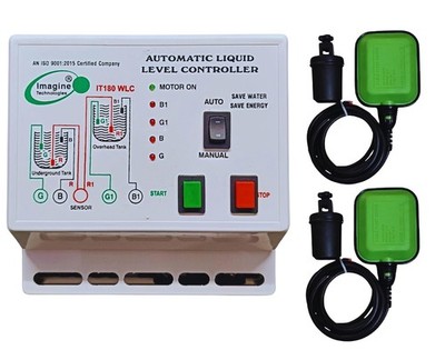 Fully Automatic Water Level Controller and Indicator with 2 Float Sensor
