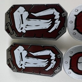 LEGO Fantasy Era Castle Troll Shields Lot of 6 Authentic Parts