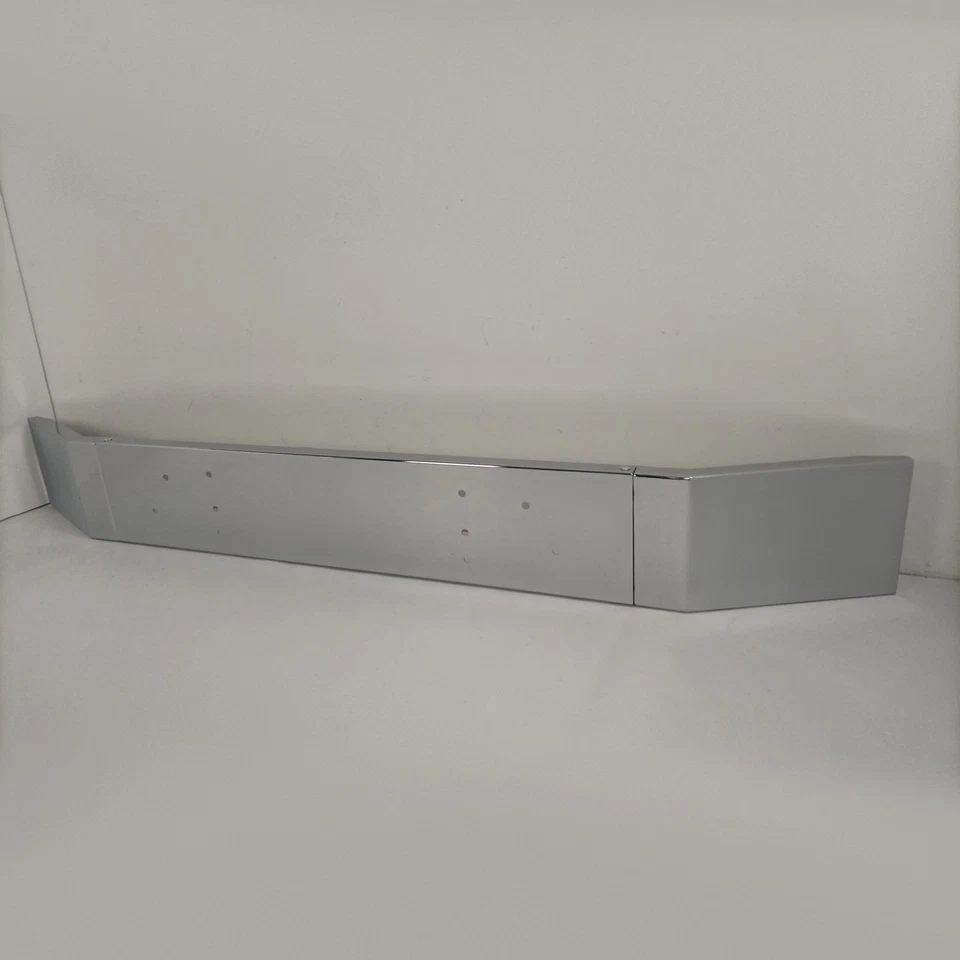 For Mack RD688S/RD6900S 81-04 10" Chrome Front Bumper W/ Triangular Bolt Pattern - Image 4 of 4