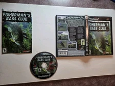 Fisherman's Bass Club | Sony PlayStation 2 PS2 | Complete CIB W/ Manual 