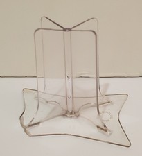 VTG 1966 MATTEL Barbie Twist N Turn TNT Mod Clear X DOLL STAND Japan Damaged