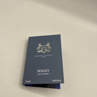 Parfums De Marly Sedley EDP Official Carded Sample Spray 0.05oz / 1.5ml New