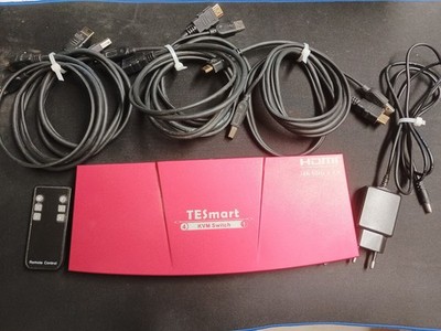 TESmart 4 Port HDMI KVM Switch 4K@60Hz