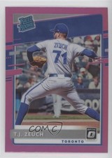 2020 Panini Donruss Optic Rated Rookies Retail Pink Prizm TJ Zeuch #86 1b9b